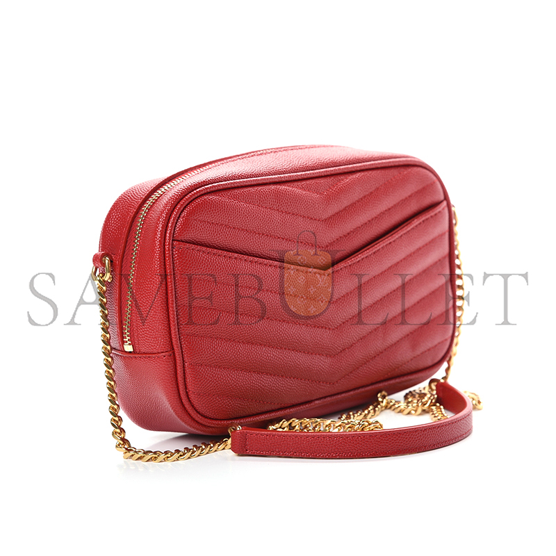 Y*L lou mini bag in matelassÉ grain de poudre embossed leather 6125791gf076008 (19*10.5*5cm)
